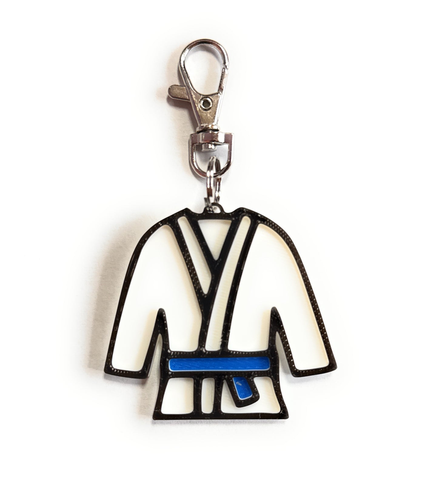 TAEKWONDO 3D Printed Uniform and Belt Keychain