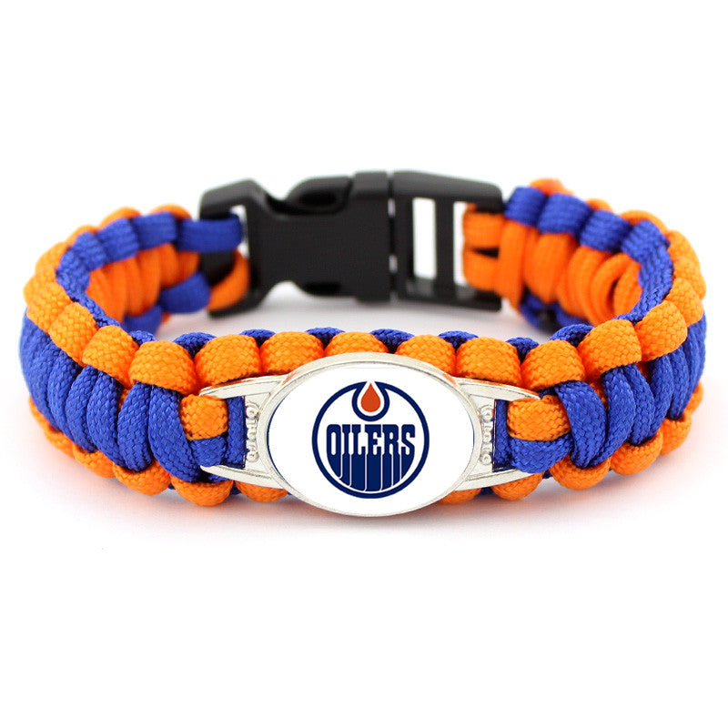 NHL Inspired Paracord Bracelet