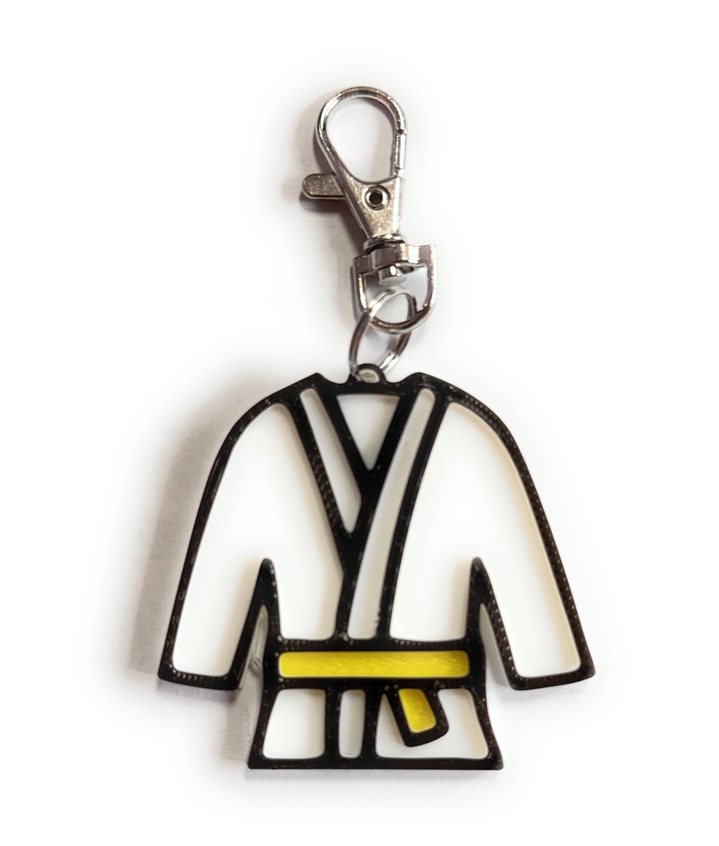 TAEKWONDO 3D Printed Uniform and Belt Keychain