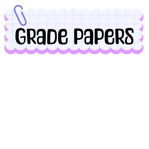 Planner Stickers - Lesson Plan + Grade Papers - Teacher