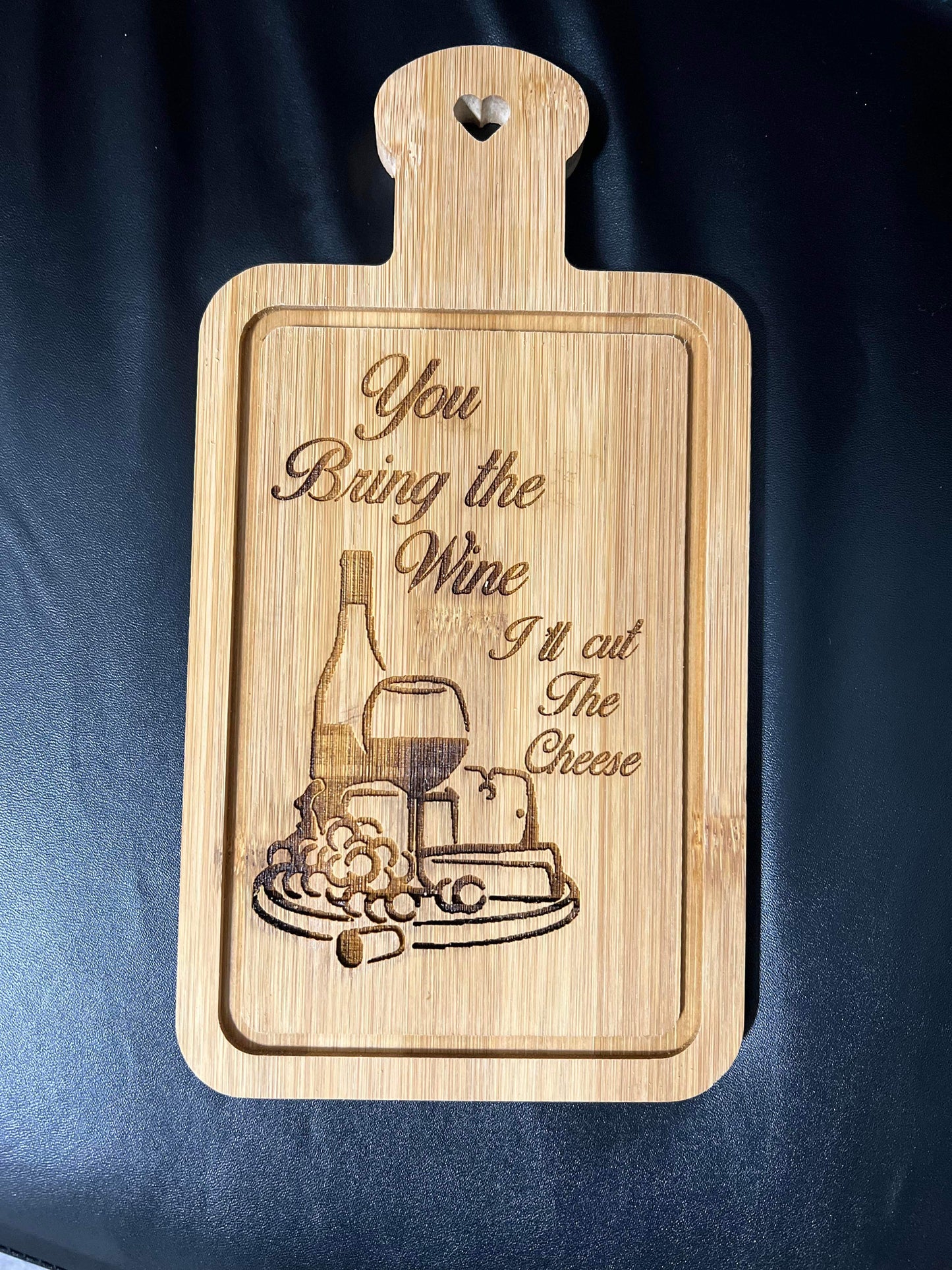 Laser Cut Wood Mini Charcuterie Board