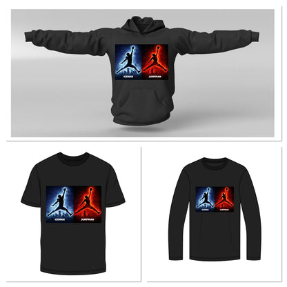Ice Man & Jump Man T-Shirt or Hoodie?