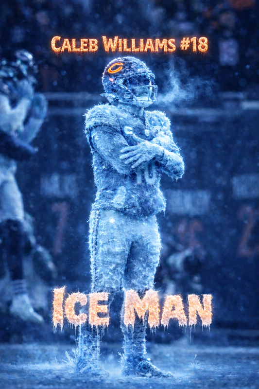 UVDTF Sticker -  Ice Man