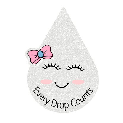 Milk Drop Badge Reel