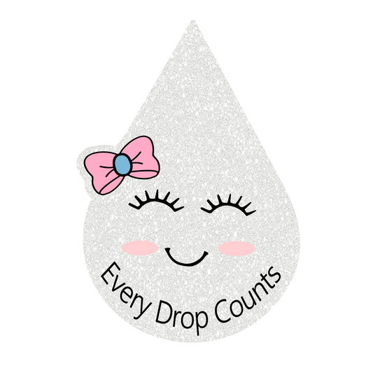 Milk Drop Badge Reel