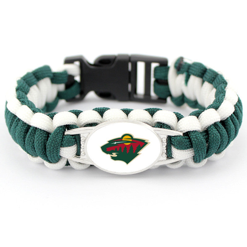 NHL Inspired Paracord Bracelet