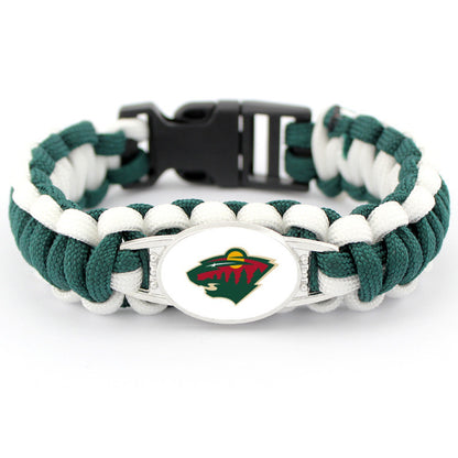 NHL Inspired Paracord Bracelet