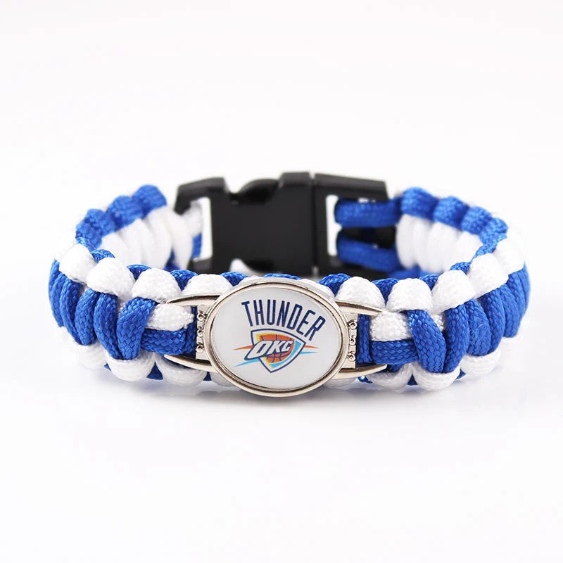 NBA Inspired Paracord Bracelet