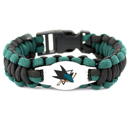 NHL Inspired Paracord Bracelet
