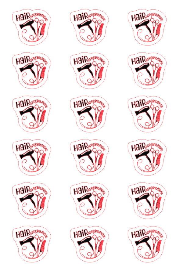 Planner Stickers - Hair Appointment