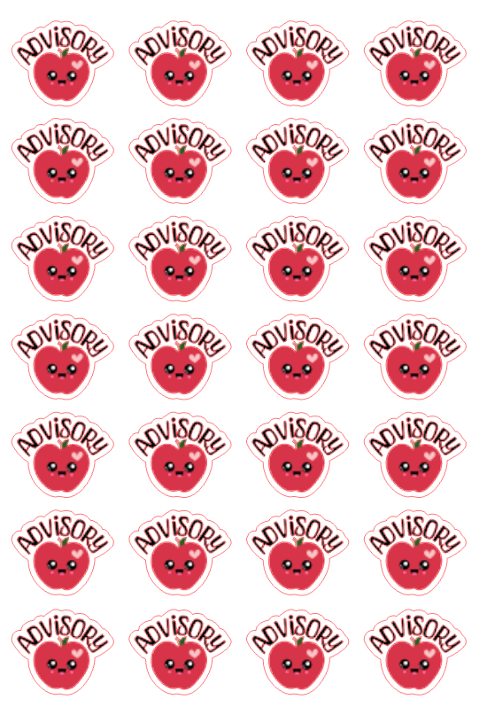 Planner Stickers - Advisory