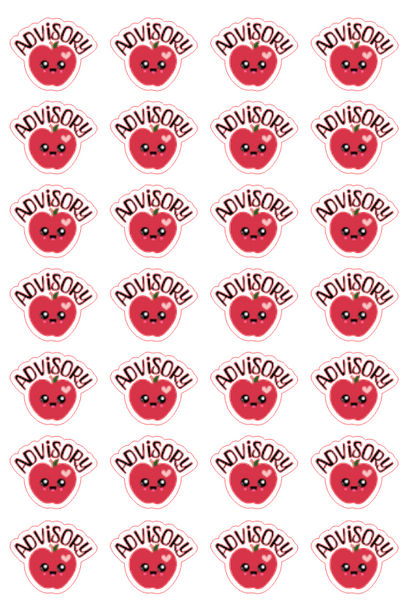 Planner Stickers - Advisory