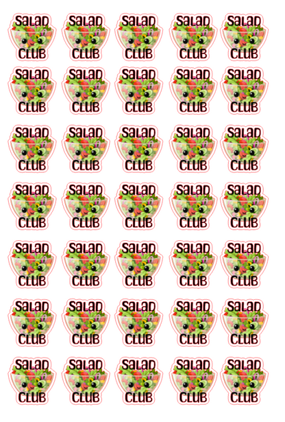 Planner Stickers - Salad Club