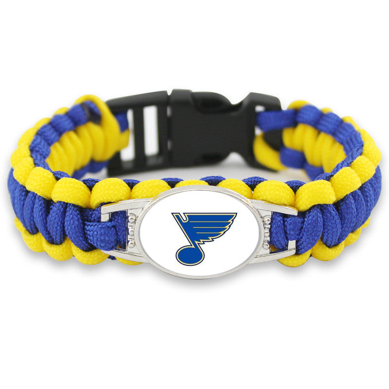 NHL Inspired Paracord Bracelet
