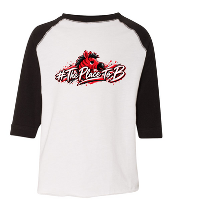 ELC - 3/4 Sleeve Tee Zebra Collection