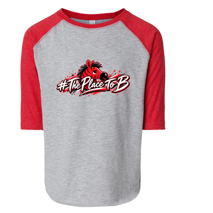 ELC - 3/4 Sleeve Tee Zebra Collection