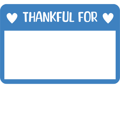 Planner Stickers - Thankful For