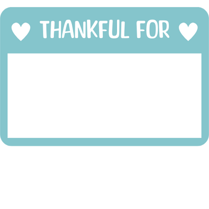 Planner Stickers - Thankful For