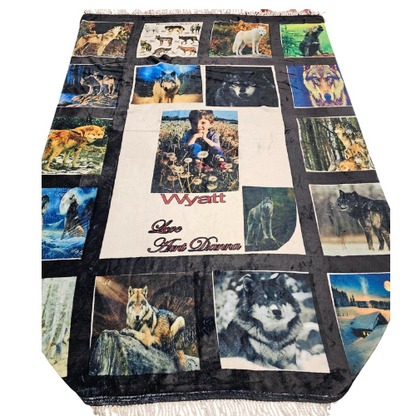 Personalized Photo Blanket