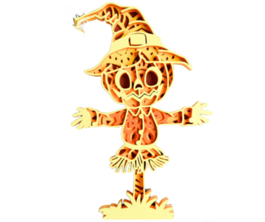 Laser Cut Scarecrow