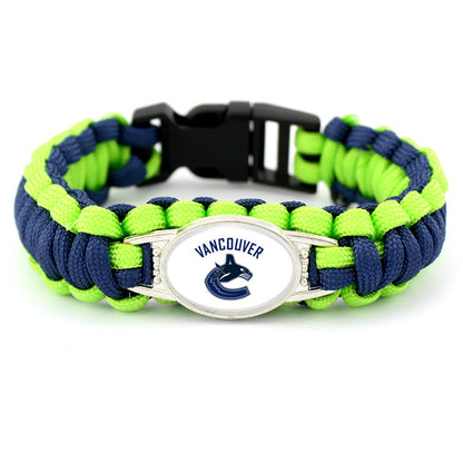 NHL Inspired Paracord Bracelet
