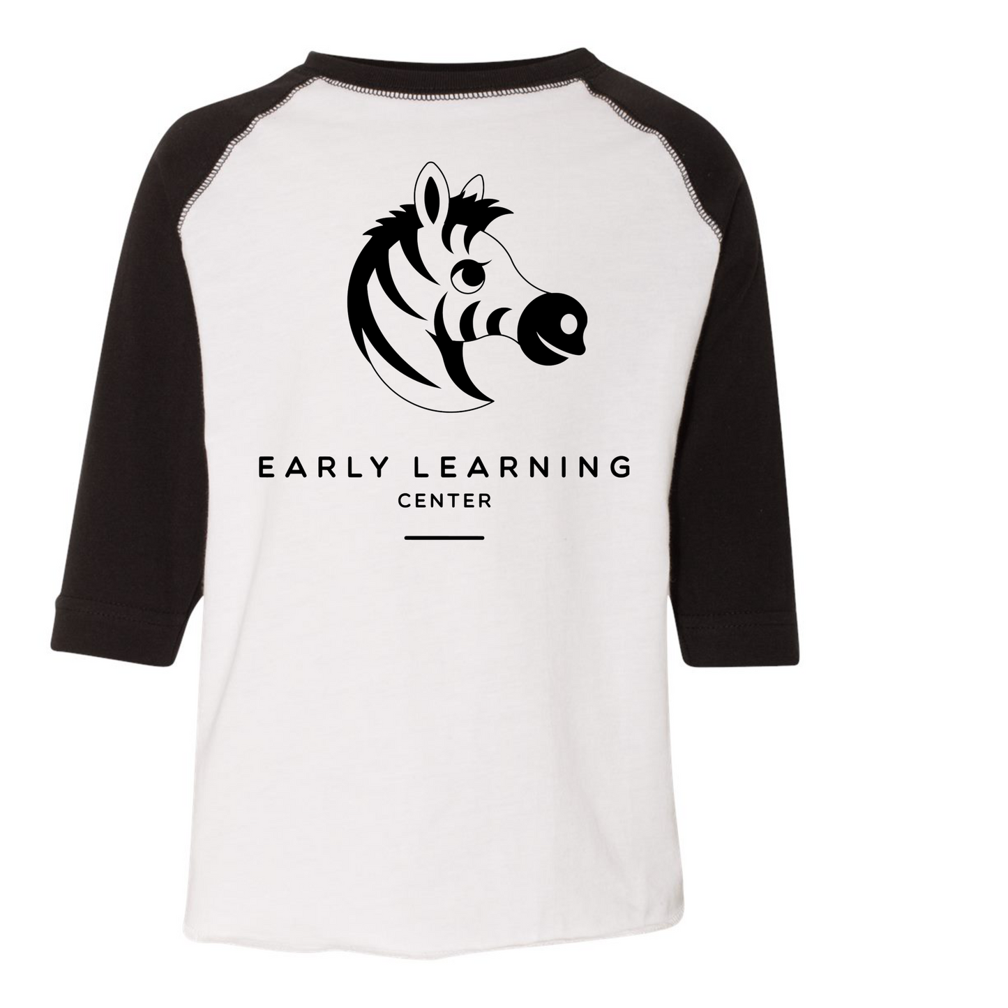ELC - 3/4 Sleeve Tee Zebra Collection