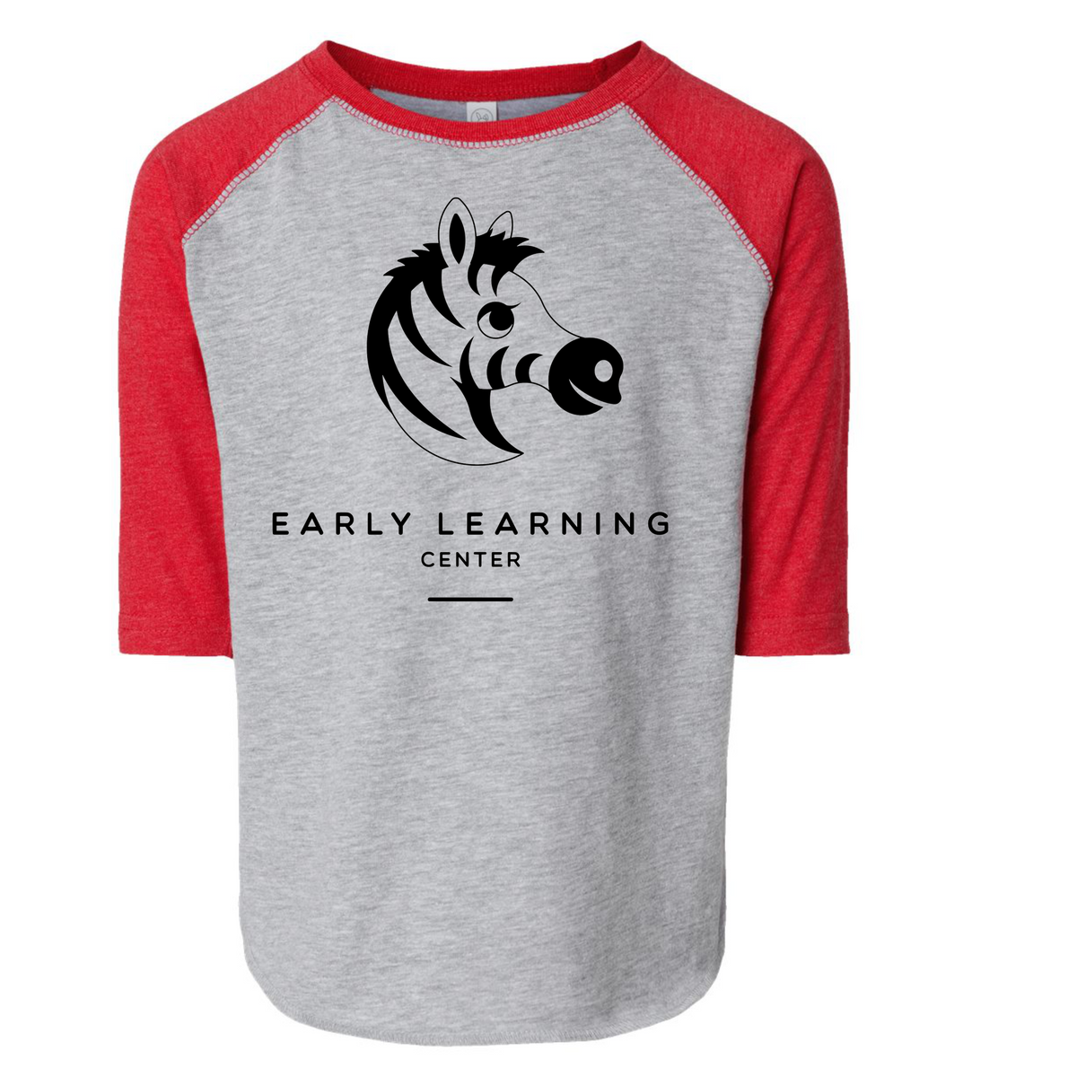 ELC - 3/4 Sleeve Tee Zebra Collection