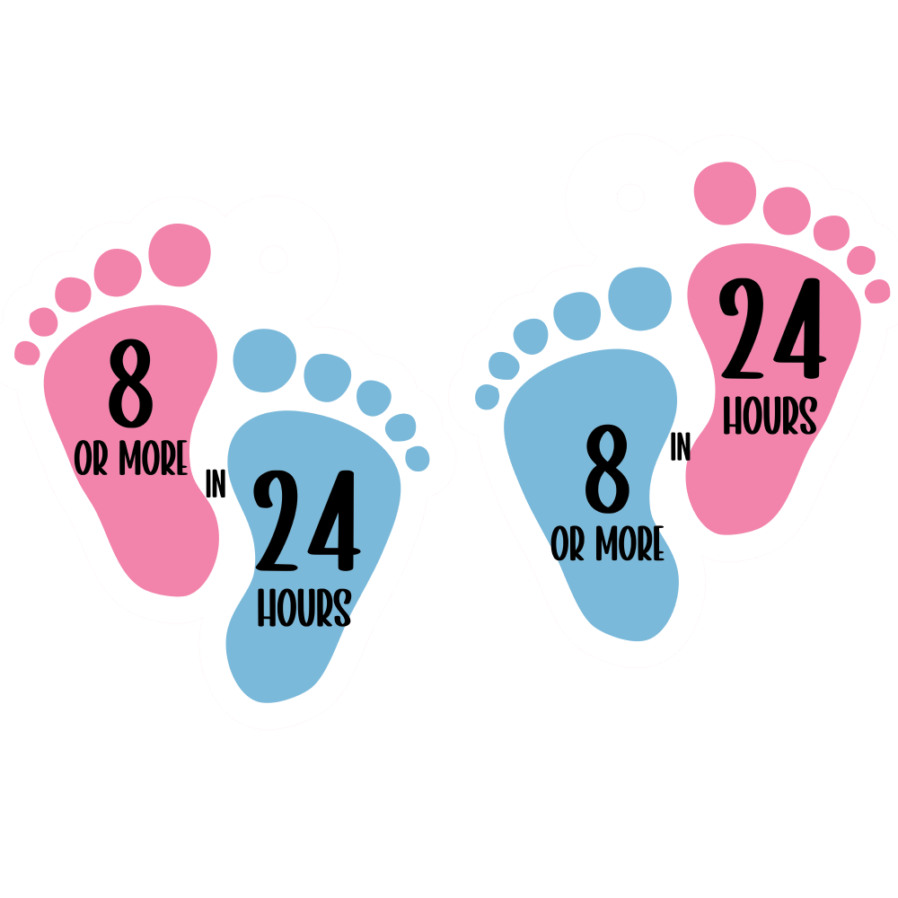 Baby Feet Badge Reel