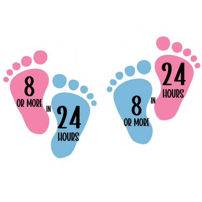 Baby Feet Badge Reel