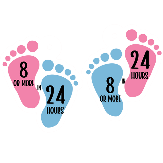 Baby Feet Badge Reel