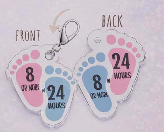 Baby Feet Badge Reel