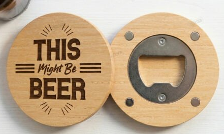 Laser Cut Magnet Beer Bottle Opener