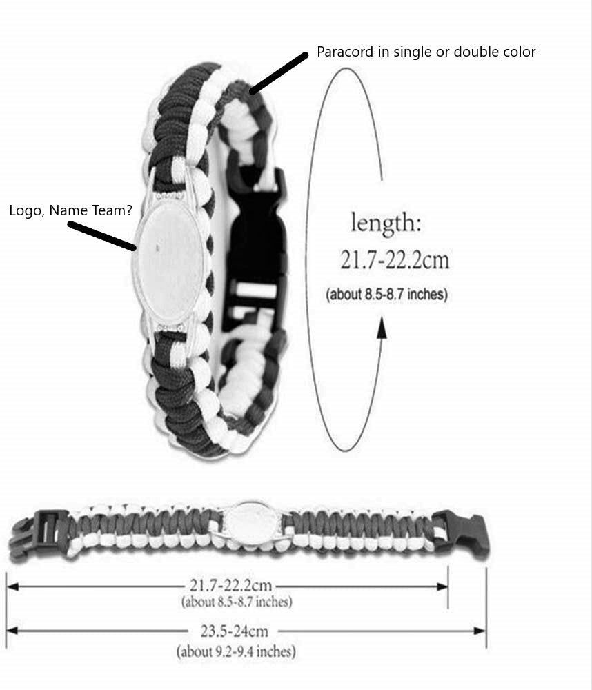 Cancer Paracord Bracelet