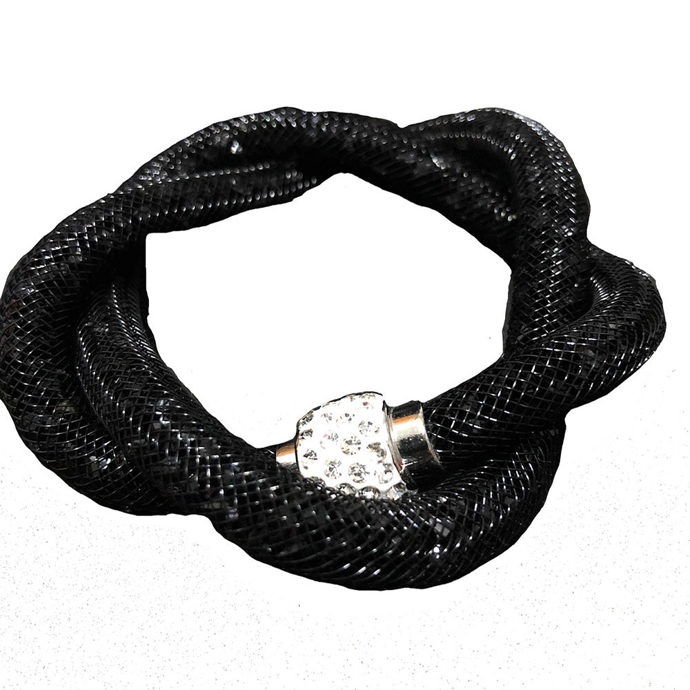 Double Loop Mesh Stardust Bracelet