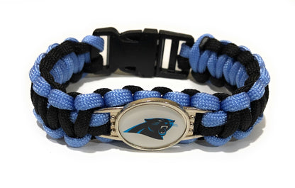 Carolina NFL Paracord Bracelet