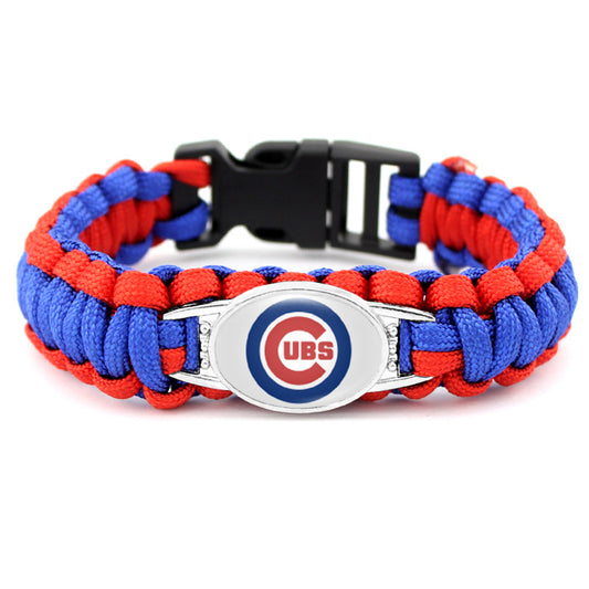 Cubs MLB Paracord Bracelet
