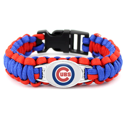 Cubs MLB Paracord Bracelet