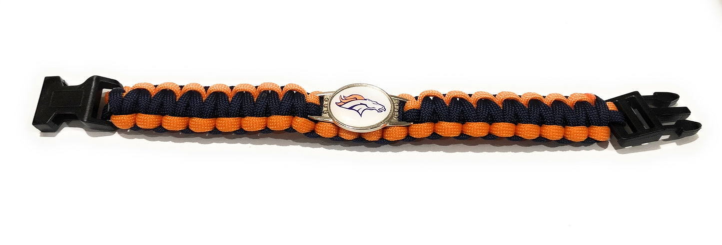 Denver NFL Paracord Bracelet