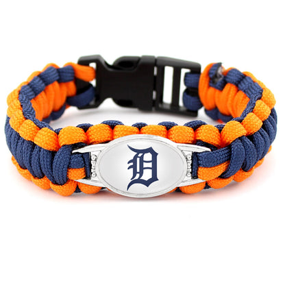 Detroit MLB Paracord Bracelet