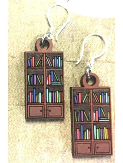 Mini Wooden Bookcase