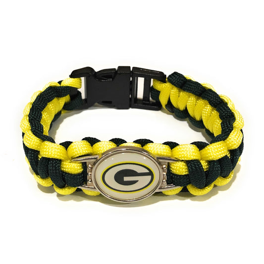 Green Bay NFL Paracord Bracelet