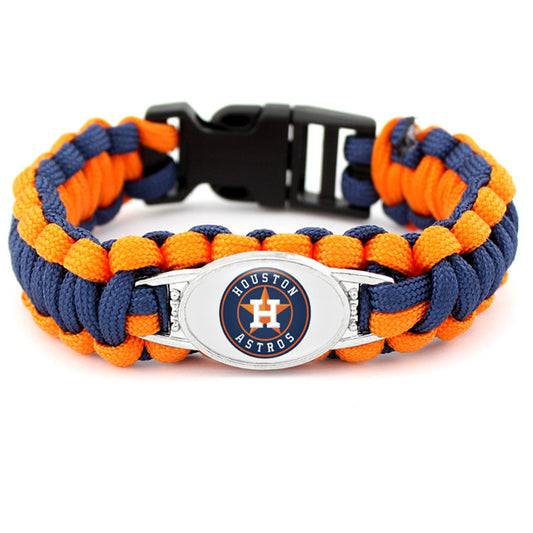 Houston MLB Paracord Bracelet