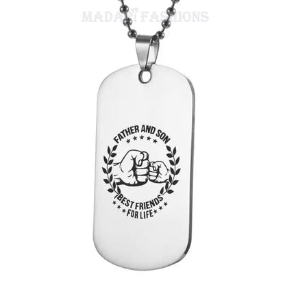 Father Daughter Keychain