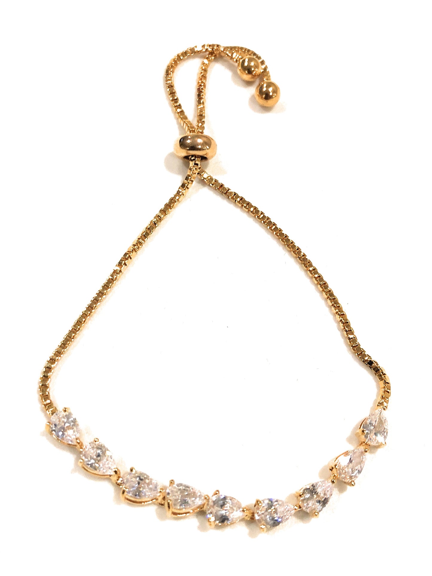 Mini Pear Channel Adjustable Bracelet