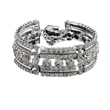Water Drop Chain Crystal Bracelet