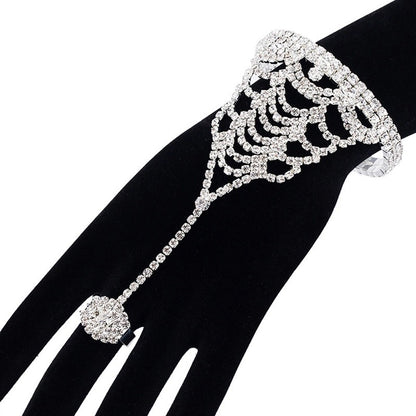 Royal Tear Drop Ring Bracelet