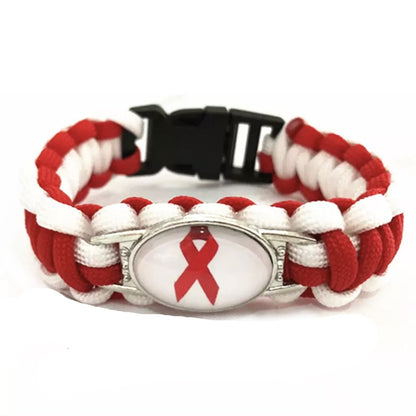 Cancer Paracord Bracelet