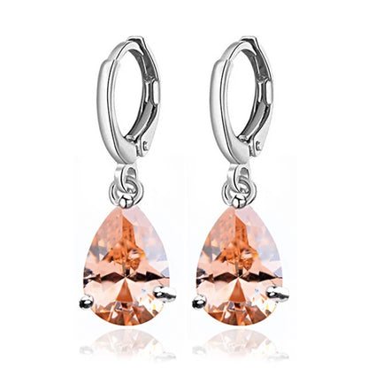 Drop Hoop Earrings
