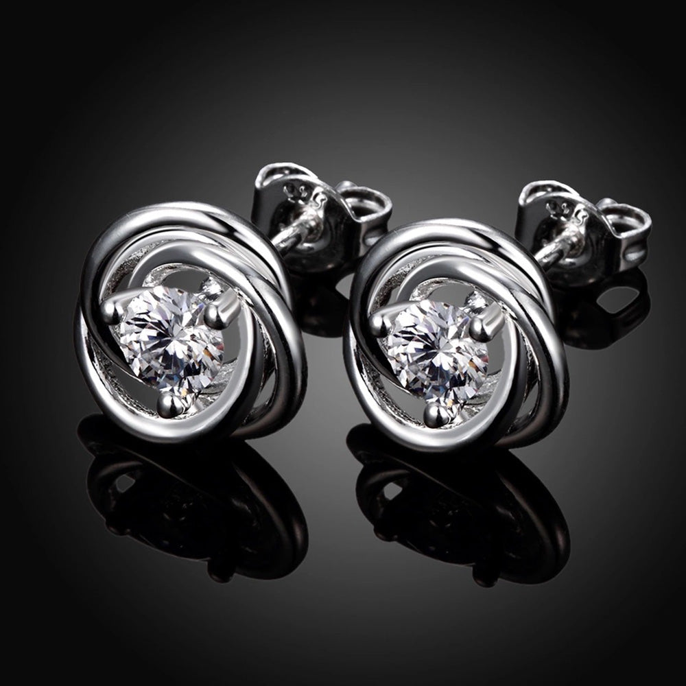 Rose Stud Earring