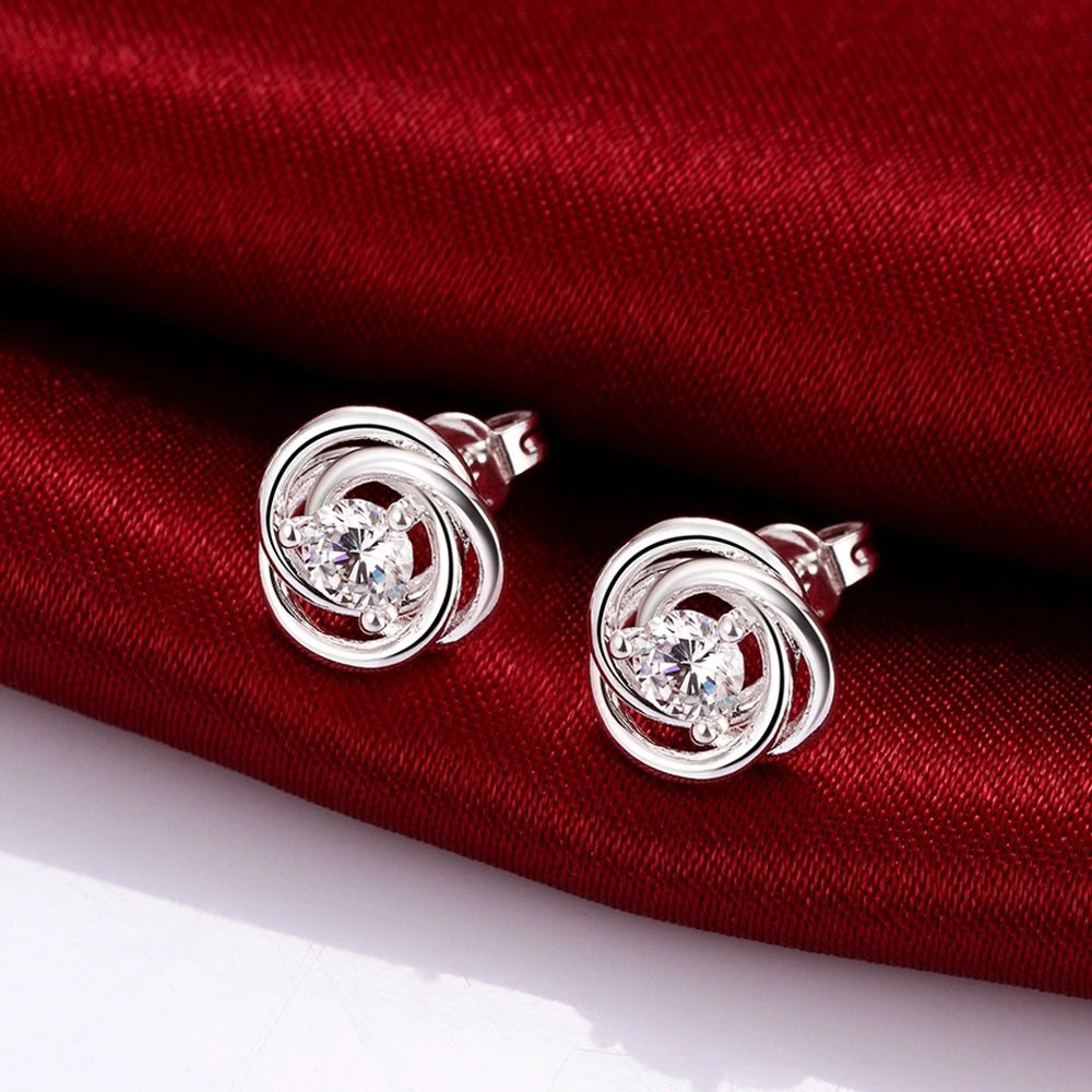 Rose Stud Earring